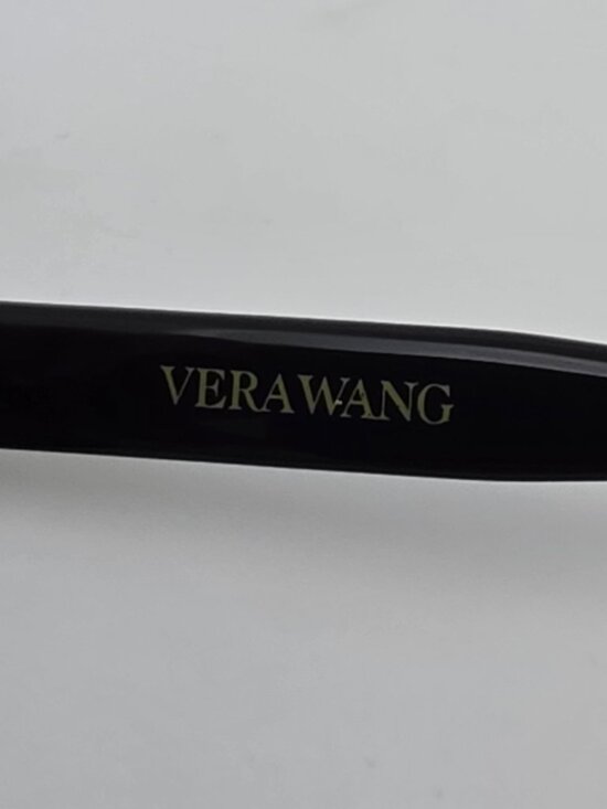 Vera Wang Nezetta Black Cat Eye Sunglasses FRAME ONLY w/ Case 52-21-135 main image 12